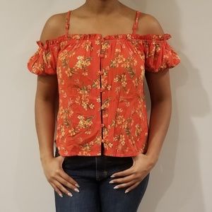 American Eagle Women's Off-the-Shoulder Top